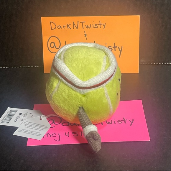 BNWT JELLYCAT AMUSEABLE TENNIS BALL ADORABLE PLUSH - Picture 5 of 8